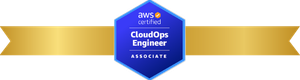 AWS CloudOps Engineer Associate 10-question practice exam badge