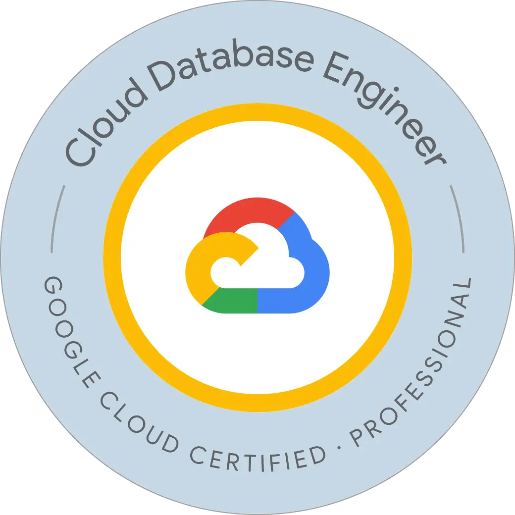 Google Cloud Database Engineer Professional logo