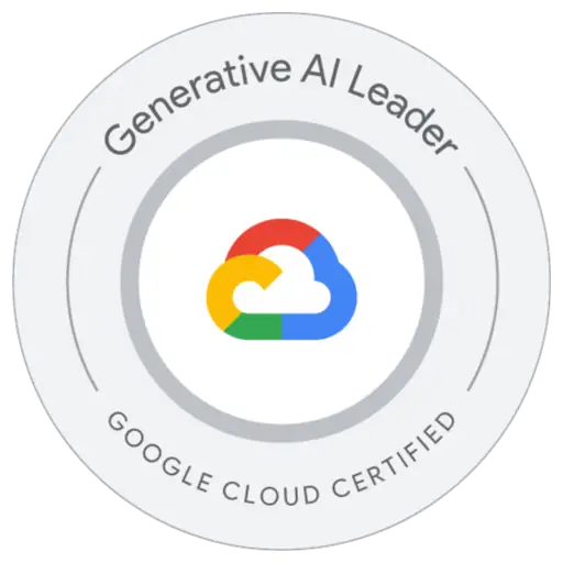 Google Cloud Generative AI Leader logo