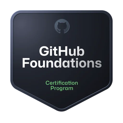 GitHub Foundations badge